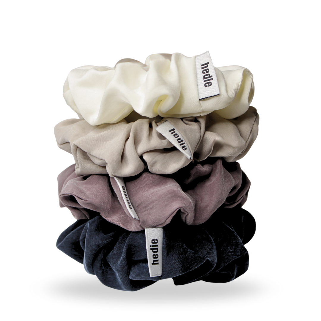 Nara Vegan Silk Scrunchies