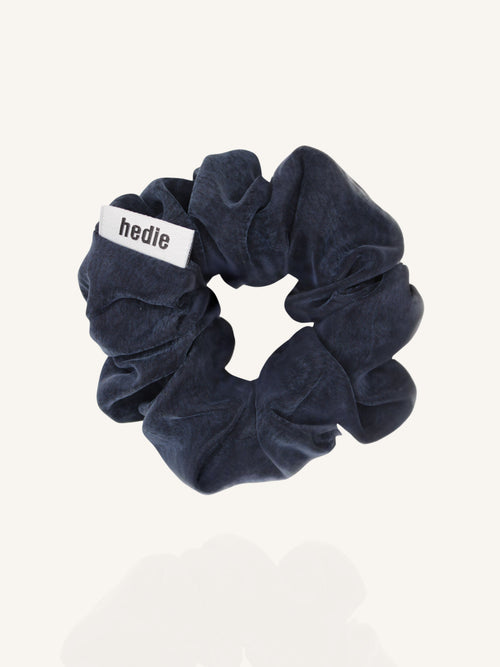 Alba Navy Vegan İpek Saç Tokası