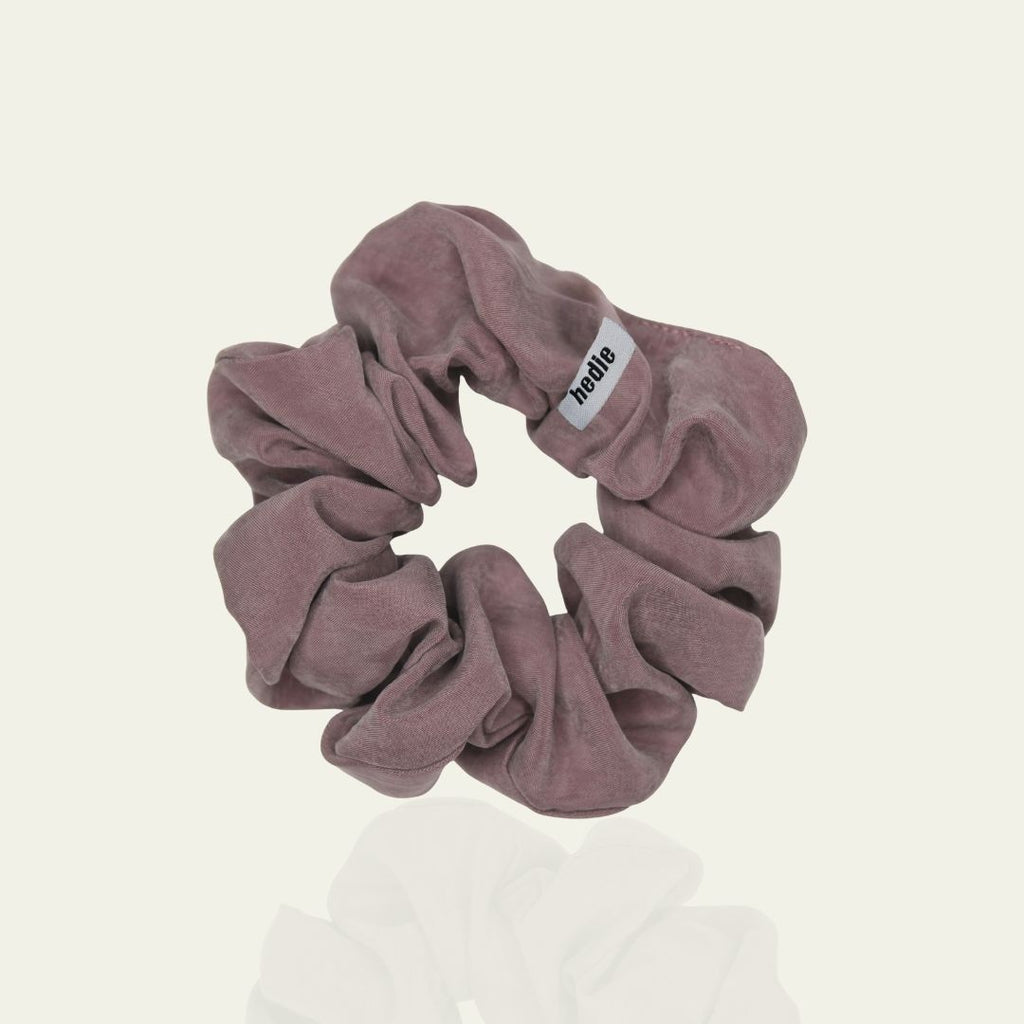 Alba Rosy Vegan Silk Scrunchie