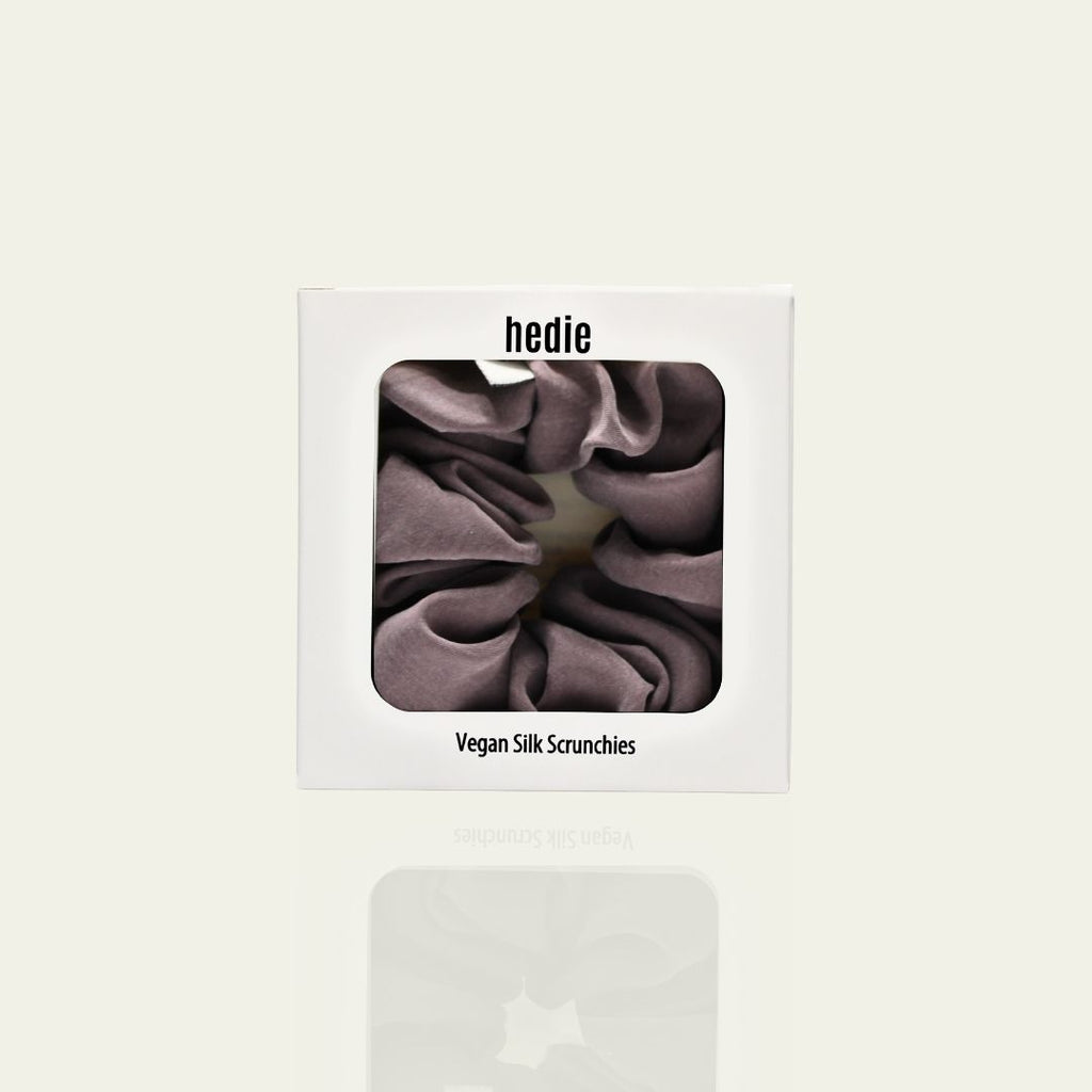 Alba Rosy Vegan Silk Scrunchie