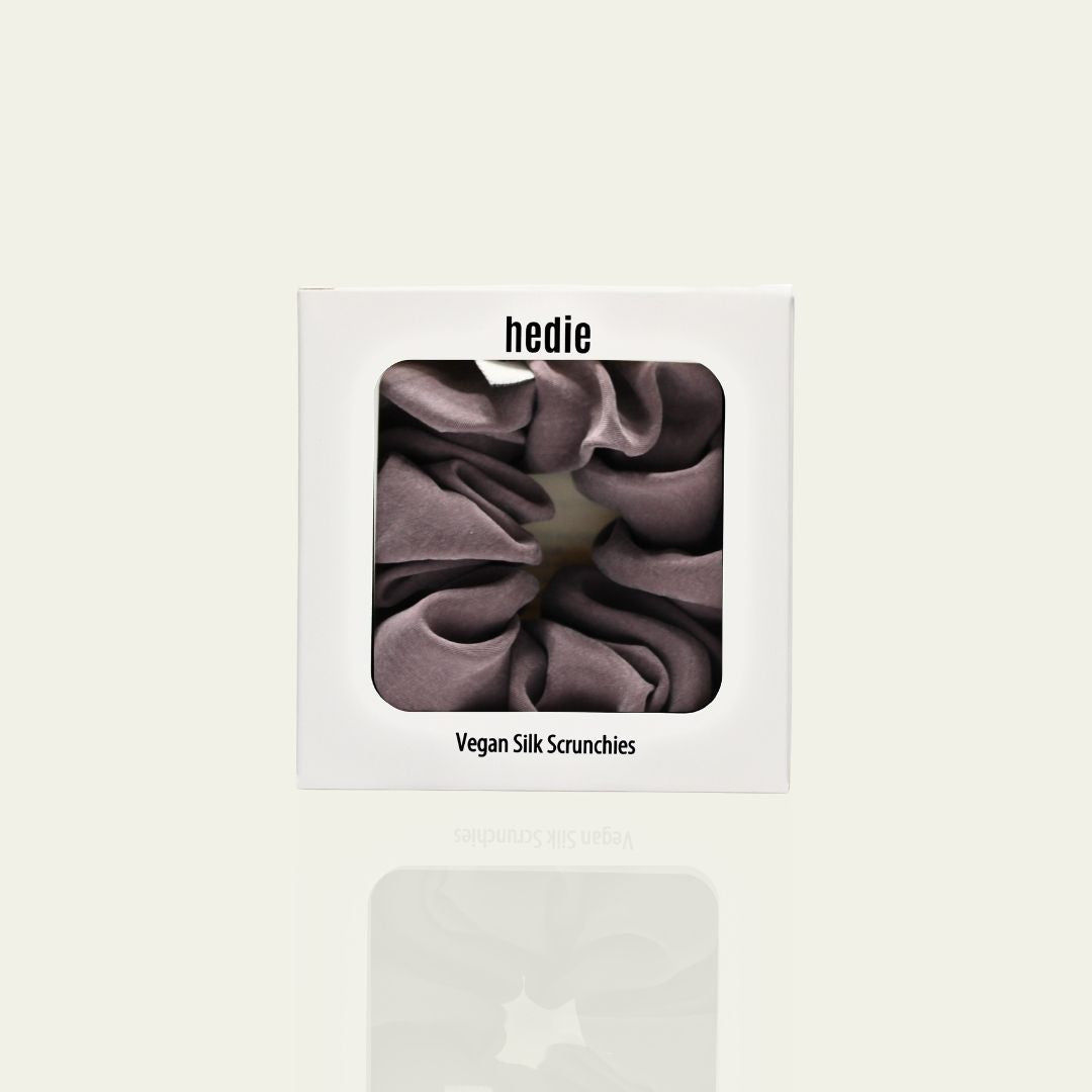 Alba Rosy Vegan Silk Scrunchie