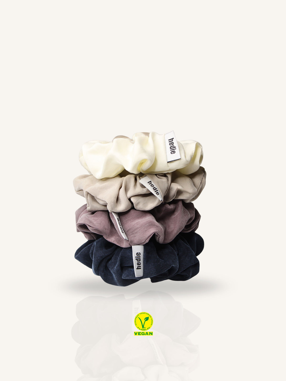 Alba Ivory Vegan İpek Saç Tokası